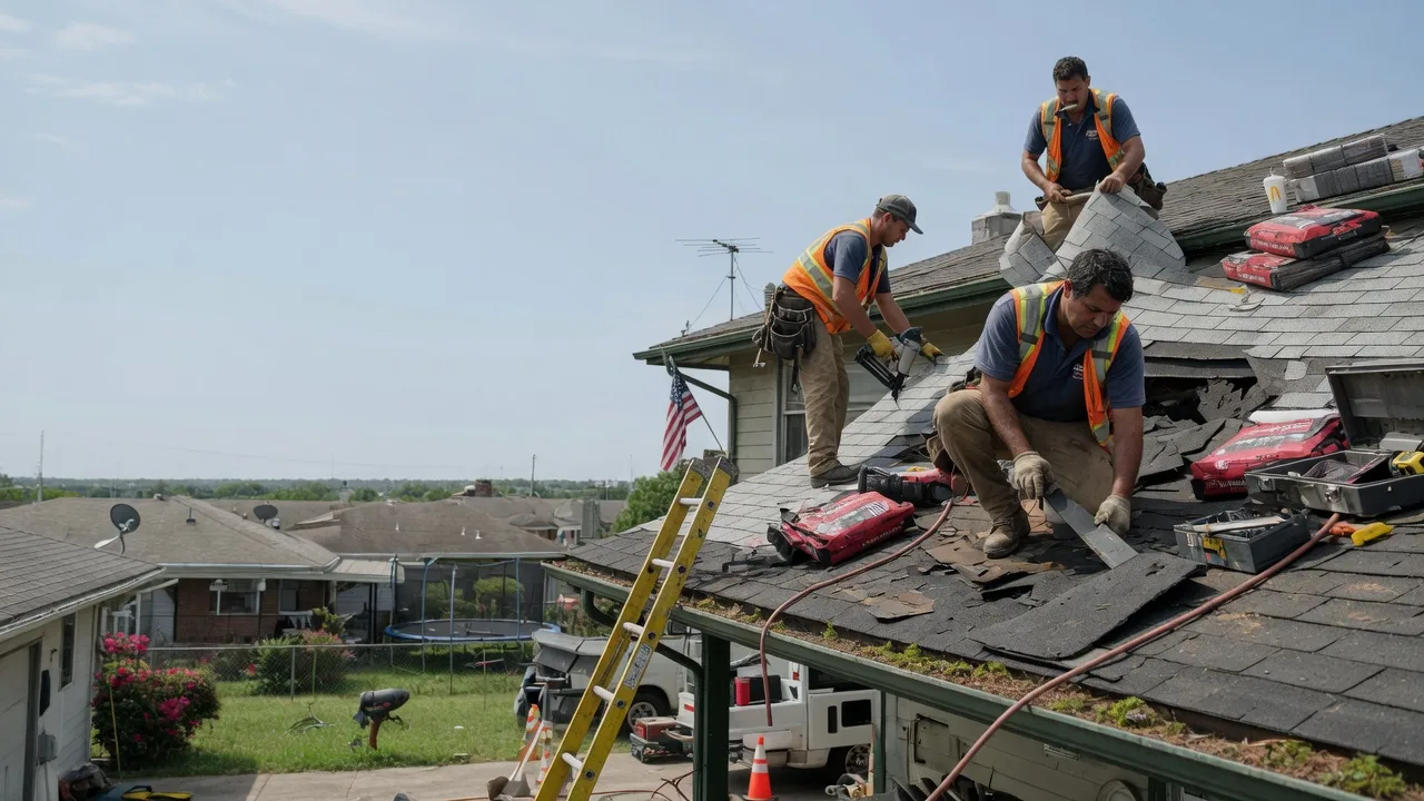 Roof Repair in Olmitz, KS near me